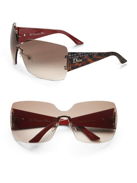 sunglasses dior blue brown|dior rimless sunglasses.